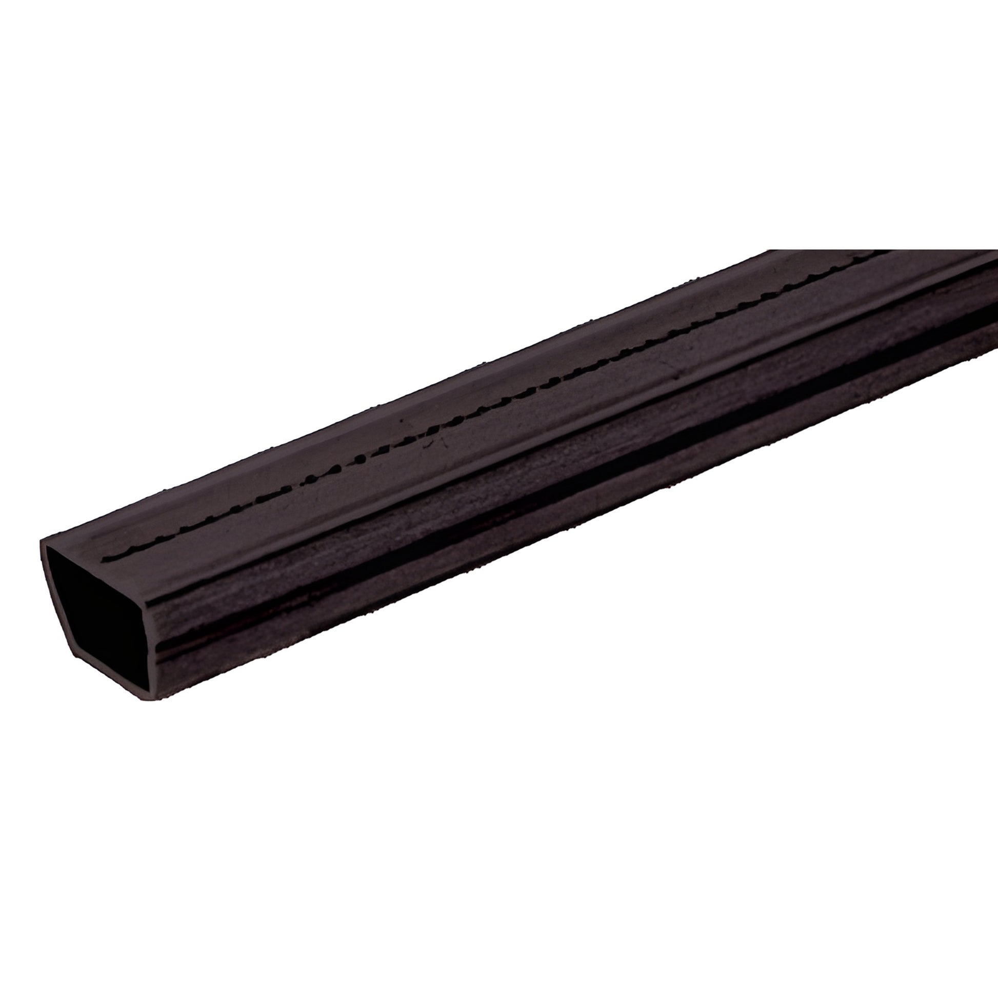 Dark bronze anodized single-seal rectangular insulating glass spacer, laser-welded hollow profile (SKU 3939BRZ)