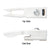 DW Series White Window Screen Stop Replacement Clip