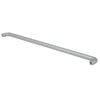 Clear anodized aluminum push bar, 1" dia, commercial door hardware (CRL Astral II) - SKU PR0311136