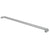 CRL Astral II 36 in Clear Anodized Solid Push Bar - Offset Door