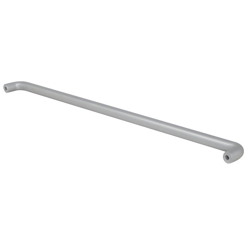 Clear anodized aluminum push bar, 1" dia, commercial door hardware (CRL Astral II) - SKU PR0311136