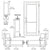 CRL-U.S. Aluminum 850 Durafront Entrance Door White KYNAR Closer-Ready