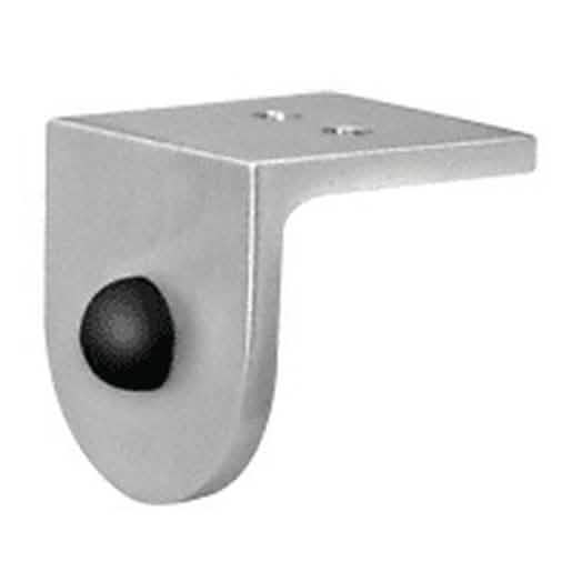 CRL Brushed Stainless Laguna Ceiling Mounted Door Stop Fitting - Modern & Durable Design