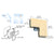 CRL Brass Sidelite Transom Patch with Reversible Door Stop