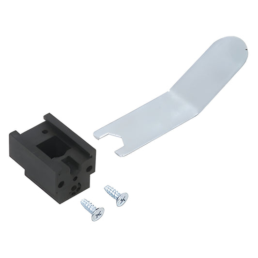 Jackson bottom bolt guide kit SKU 30320628 - black plastic guide, silver adjustment wrench and two mounting screws