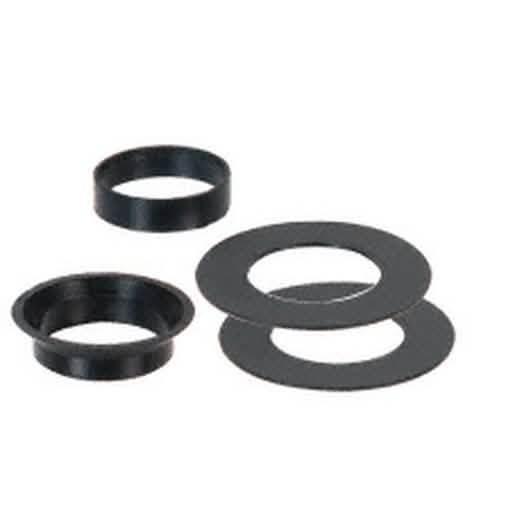 "CRL Black Plastic Replacement Gasket Set for Swivel Glass Attachment - Durable & Reliable