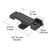 CRL Black Sash Lock 2-1/4" Screw Holes for Krestmark Single Hung