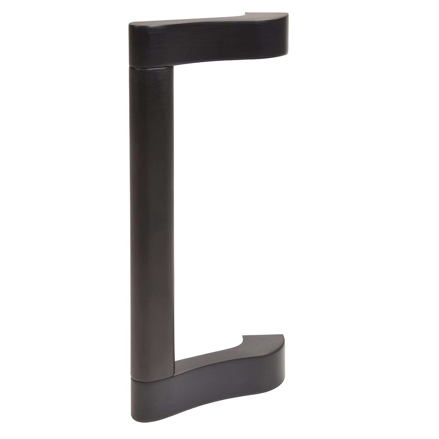 DL915DU dark bronze extruded aluminum 10 in pull handle for commercial doors, 10 in center-to-center, concealed fasteners