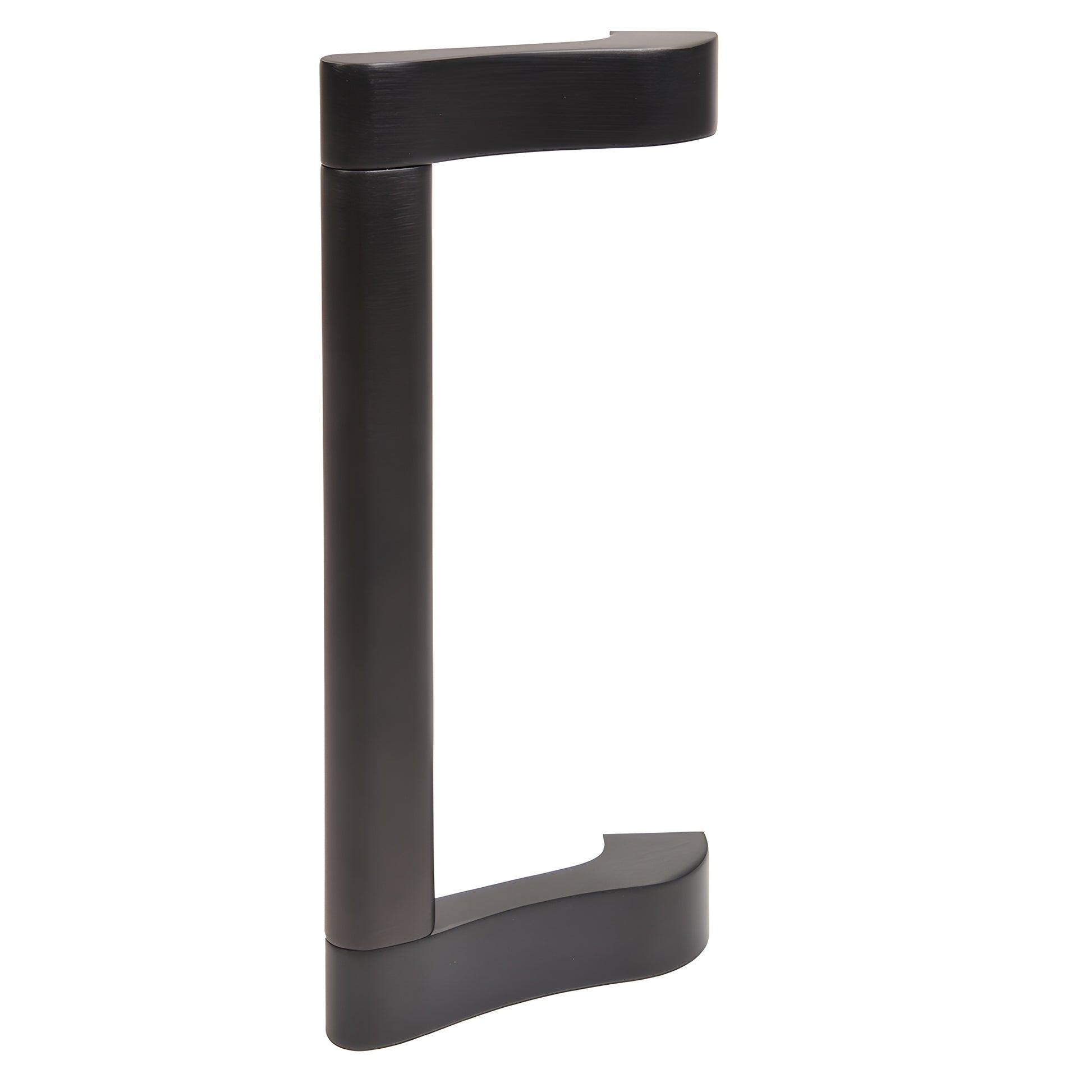 DL915DU dark bronze extruded aluminum 10 in pull handle for commercial doors, 10 in center-to-center, concealed fasteners