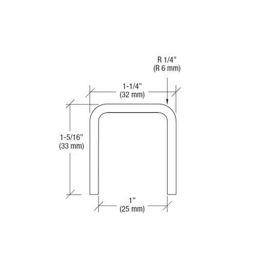 "CRL Matte Black Cap Rail for 3/4" Glass, 11 Gauge, 120" Length - Stylish & Durable Finish
