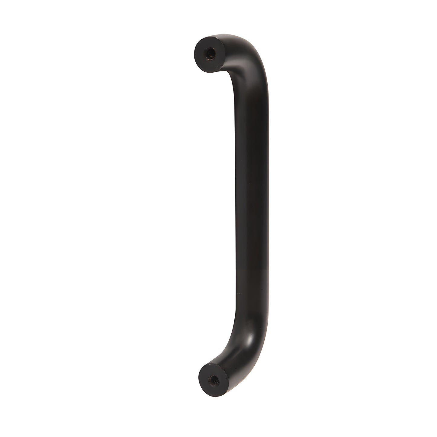 Oil-rubbed bronze 1in solid single-sided pull handle with thru-bolts, 8in center-to-center - SKU M165810B