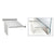 CRL Glass Base Shoe Pouring Ramp for Expansion Cement