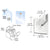 CRL Polished Stainless Patch Connector - Glass Door Support Fin