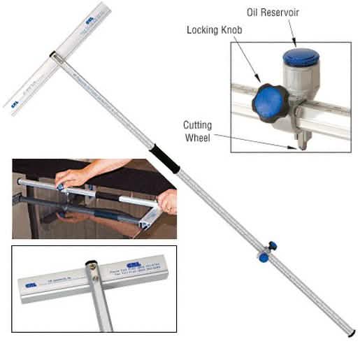 "CRL 48-Inch Production Oil T-Cutter for precision glass cutting, durable and efficient to