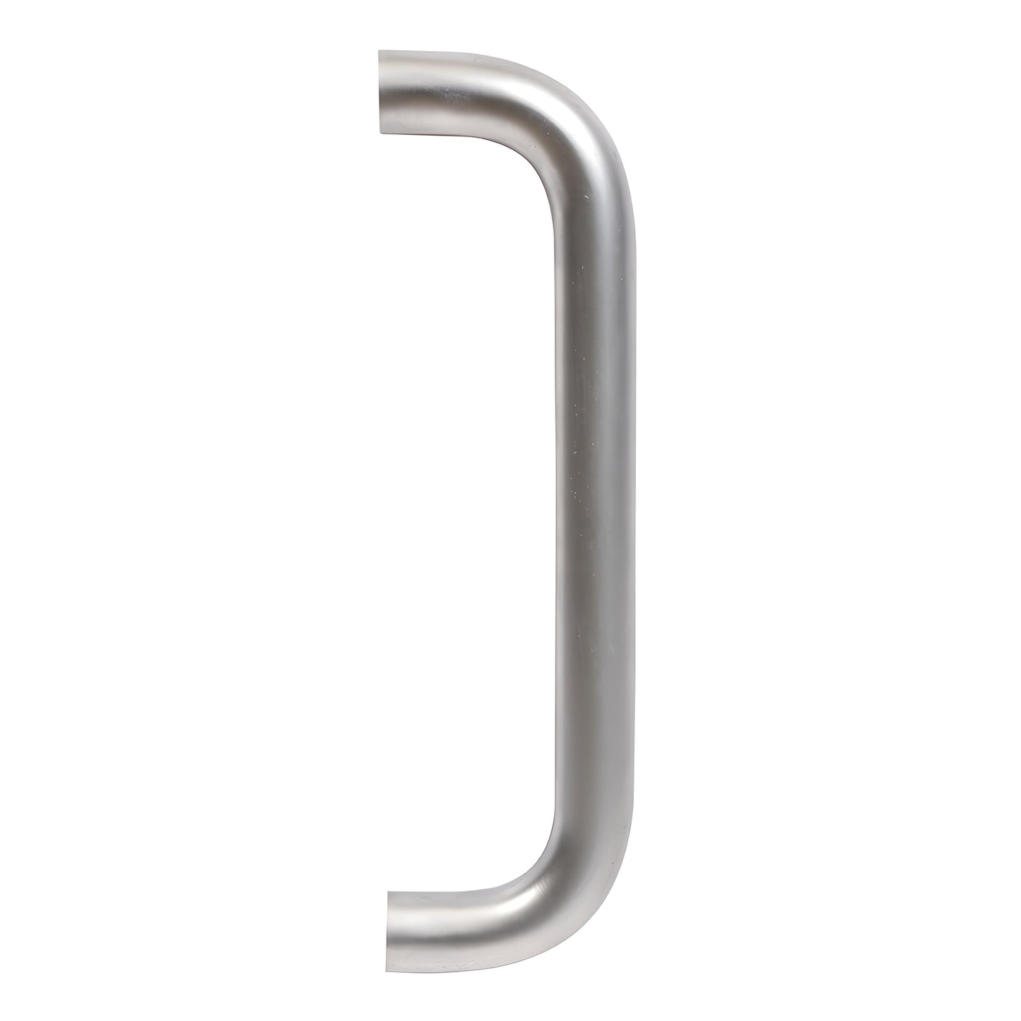 CRL aluminum clear-anodized 1" diameter single-sided pull handle with two thru-bolts SKU M1651028