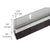 CRL 96 in Aluminum & Nylon Brush Door Sweep Weatherstrip 5/8 in
