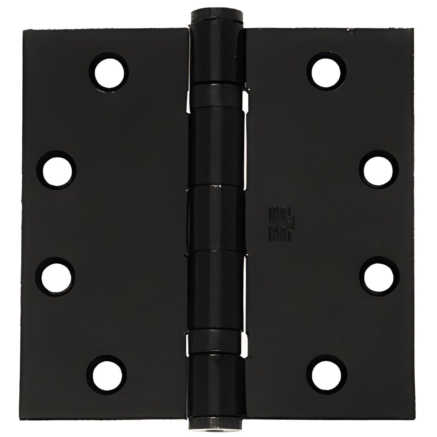 Oil-rubbed bronze 4-1/2 in ball-bearing full mortise door hinge, removable pin. SKU CB4510B