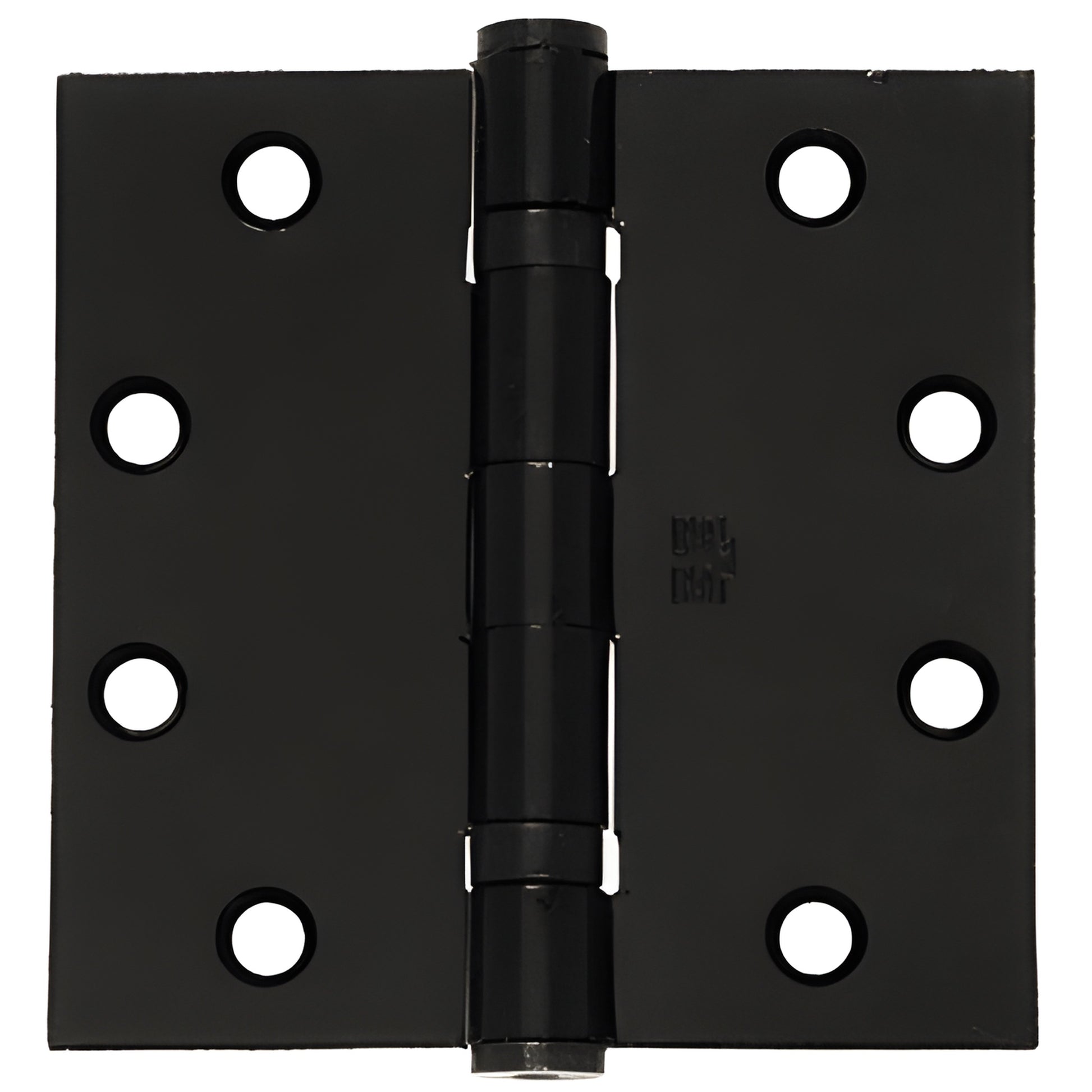 Oil-rubbed bronze 4-1/2 in ball-bearing full mortise door hinge, removable pin. SKU CB4510B
