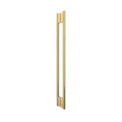 CRL Brushed Bronze 48" Hollow Premium Handle C-Style