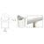 CRL Polished Stainless Coped Perpendicular Collar 1-1/2" Thin-Wall Tubing