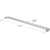 CRL Astral II 42" Clear Anodized Solid Push/Panic Bar for Offset Door