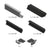 Fallbrook 118 in Satin Anodized Transom Header Set
