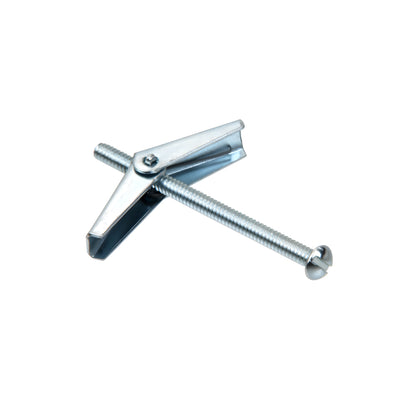 CRL Round Head Toggle Anchors 1/8" x 2" for Hollow Walls