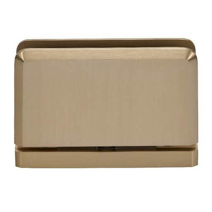 CRL Brushed Bronze Prima 01 Series Mount Hinge - Elegant Top/Bottom Door Hardware