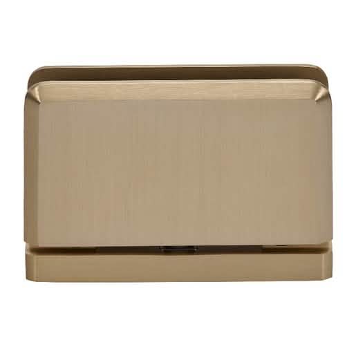 CRL Brushed Bronze Prima 01 Series Mount Hinge - Elegant Top/Bottom Door Hardware