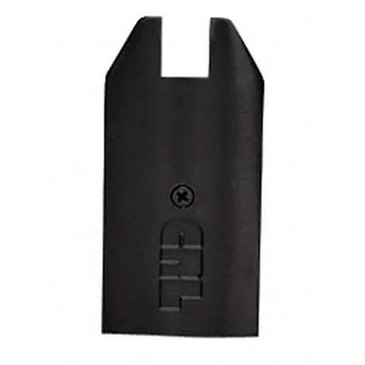 CRL Black Powder Coat 4" Tapered End Cap for Sidelite Rails - Sleek, Durable Finish