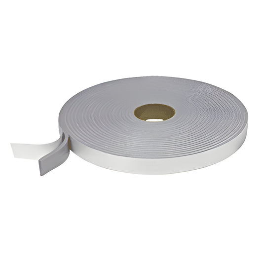 FS2234 gray adhesive felt roll, 3/4 in 100 ft peel-and-stick cushioning strip for glass and surfaces