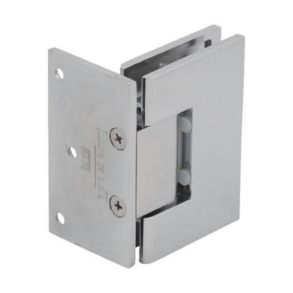 Polished Chrome Melbourne Wall Mount Offset Back Plate Hinge - CRL product image 3.