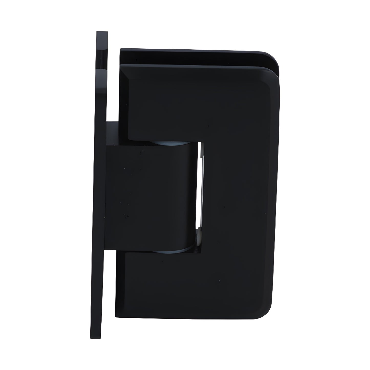 Oil rubbed bronze adjustable Cologne shower door hinge, solid brass wall-mount for 10-12mm glass (SKU: C0L3370RB)