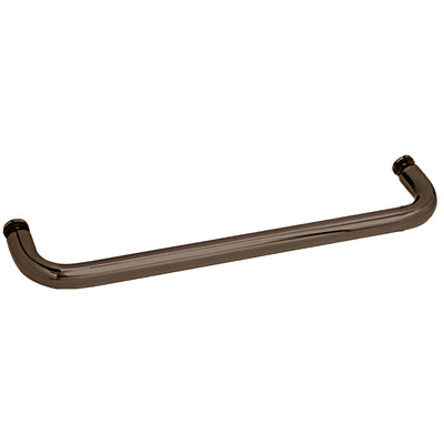 CRL BM 24 in Oil Rubbed Bronze Single-Sided Bathroom Towel Bar