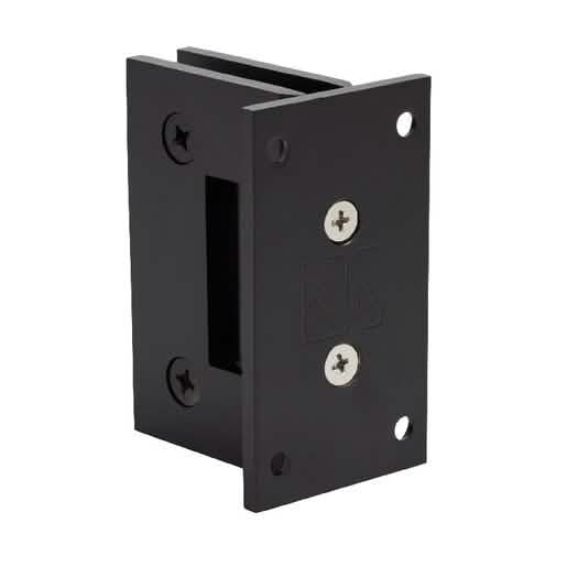 CRL Oil Rubbed Bronze Geneva 537 Hinge: Wall Mount, Full Back Plate, 5° Offset