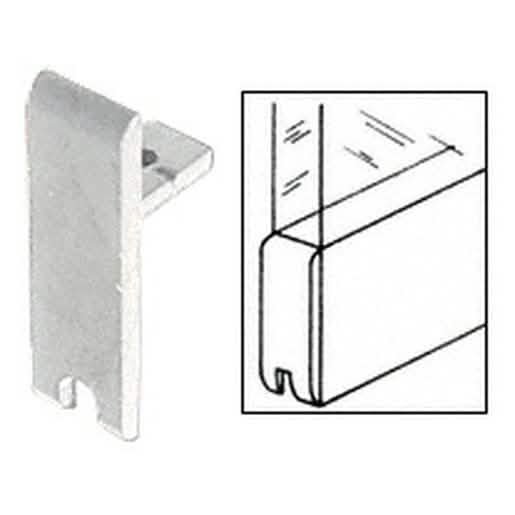 CRL Satin Anodized End Cap for KK610 Tall 'H' Bar - Durable, Sleek Finish for Modern Space