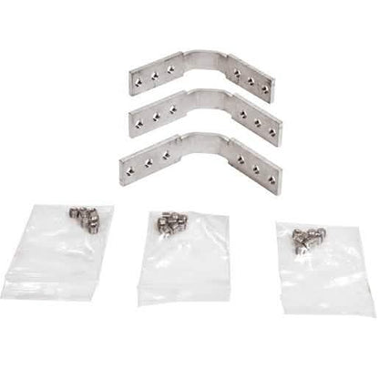 Fallbrook XL NY Door/Transom Frame Connector Set of 3 - Durable and Stylish Design