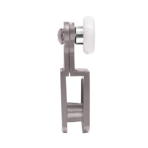 CRL Brushed Nickel 3/8\" Top Hanger Bracket for CK/DK Cottage Sliders - Sleek & Durable