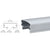 CRL Mill 400 Series 241" Top Rail