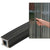 CRL EZ Glaze 1/4" Black Extruded Silicone Soundstrip Door Seal
