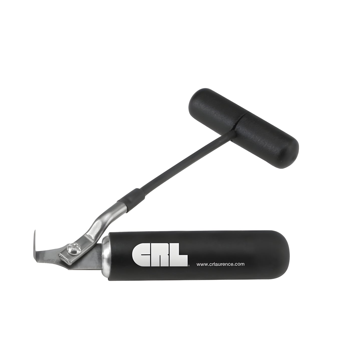 CRL UltraWiz UltraOne cold knife (SKU AN3005K) with black foam grip, T-handle pull and quick-change 3/4" shank blade.