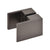 CRL Matte Gunmetal Back-to-Back Paddle Door Knob