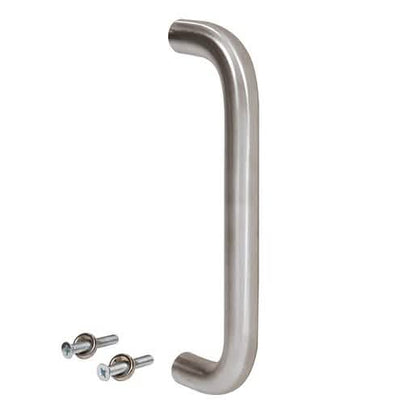 CRL 1-Inch Brushed Stainless Steel Pull Handle, 10-Inch Length - Durable and Stylish