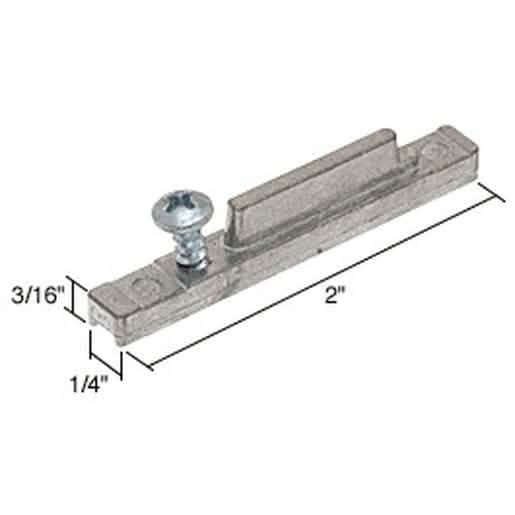CRL 3/8" Spiral Balance Pivot Bar: Durable, easy-install window hardware replacement