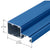 CRL-U.S. Aluminum Intermediate Horizontal Mullion 24'2" Custom Paint