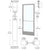 CRL-U.S. Aluminum 250 Narrow-Stile Geared Hinge, Clear-Anodized
