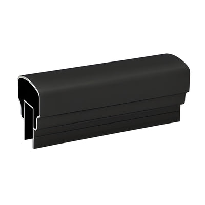 150 Series Matte Black Fence Top Rail, 241 in