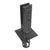 CRL Matte Black Square Core-Mount Glass Spigot for Railing 2205