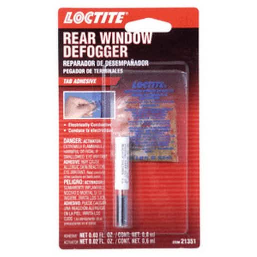 CRL Loctite® Rear Window Defogger Tab Adhesive for efficient automotive repair