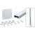 CRL Mill Trim-Line 42" Surface-Mount Glass Railing Post Kit